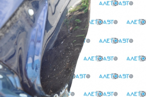 Quarter wing rear right Mitsubishi Outlander 14-20 blue D14, on the body, dent, bumps