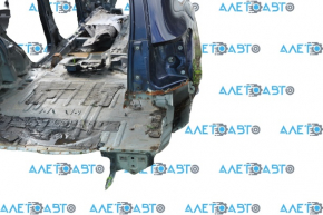 Quarter wing rear right Mitsubishi Outlander 14-20 blue D14, on the body, dent, bumps
