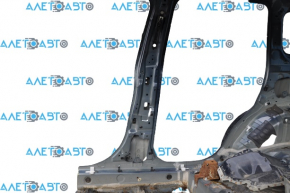 Body pillar central right Mitsubishi Outlander 14-22 blue D14, on the body, bumpers