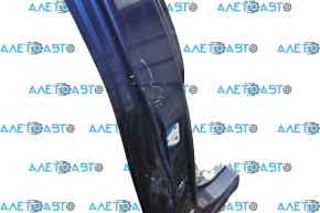 Body pillar central right Mitsubishi Outlander 14-22 blue D14, on the body, bumpers