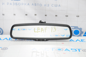 Interior mirror Nissan Leaf 13-17 black with auto-dimming, scratches