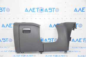 Driver's knee pad VW Passat b7 12-15 USA black, broken creases