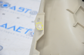 Driver's knee pad VW Passat b7 12-15 USA beige, crack in fastening, broken guide