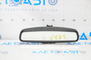 Interior mirror Nissan Leaf 13-17 black with auto-dimming, scratches