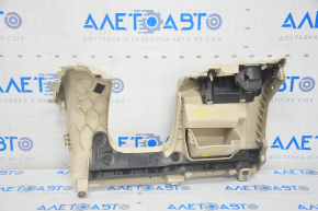 Driver's knee pad VW Passat b7 12-15 USA beige, broken guides
