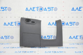 Driver's knee pad VW Jetta 11-18 USA black, molding black structure, scratches
