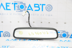 Interior mirror Lexus LS460 LS600h 07-12 black with auto-dimming, amalgam peeled off, scratches