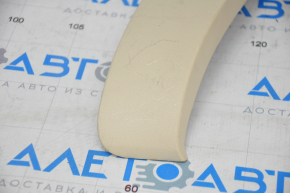 Driver's knee pad VW Jetta 11-18 USA beige, molding gray gloss, type 1, scratches