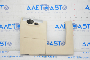 Driver's knee pad VW Jetta 11-18 USA beige, chrome molding