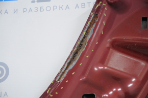 Bonnet bare Ford C-max MK2 13-18 red RR, rusty, paint blistered, bump