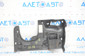 Driver's knee pad under the trunk opening button Jeep Cherokee KL 16-18 black