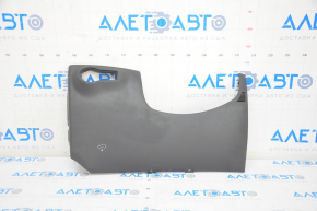 Driver's knee pad Jeep Compass 17-21 black, broken creases