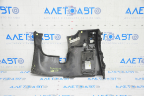 Driver's knee pad Subaru Forester 08-13 SH black, broken crepe, scratches