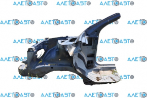 Quarter front right GMC Terrain 10-17 blue, pokes