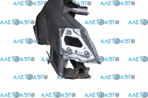 Quarter wing rear left Mercedes W221 silver dented, changed panel