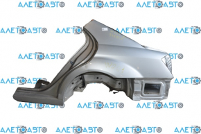 Quarter wing rear left Mercedes W221 silver dented, changed panel