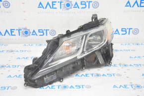 Headlight front left complete Toyota Camry v70 18-20 halogen + LED, sand