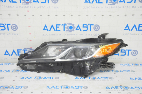 Headlight front left complete Toyota Camry v70 18-20 halogen + LED, sand
