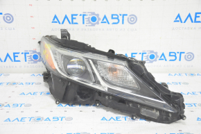 Headlight front right complete Toyota Camry v70 18-20 halogen + LED, sand