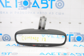 Interior mirror Jeep Compass 17-21 black, with control, with auto-dimming