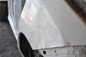 Quarter wing rear left Nissan Leaf 13-17 white QAK, on the body, dents