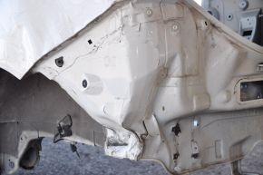 Quarter wing rear left Nissan Leaf 13-17 white QAK, on the body, dents