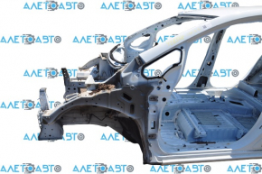 Front left quarter Nissan Leaf 13-17 white QAK, on the body