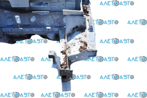 Front left quarter Nissan Leaf 13-17 white QAK, on the body