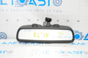 Interior mirror Jeep Cherokee KL 14-18 black empty, scratches