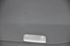 Door trim card front right Toyota Camry v70 18-24 black with black insert plastic, armrest rubber, scratch