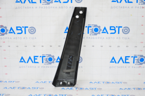 Center pillar trim outer right VW Jetta 11-18 USA plastic, scratches