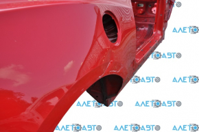 Quarter wing rear right Chevrolet Camaro 16- coupe, red G7C, dent, bumps, on the body