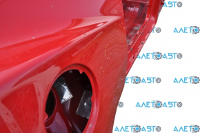Quarter wing rear right Chevrolet Camaro 16- coupe, red G7C, dent, bumps, on the body