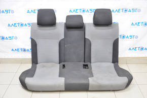 Rear row of seats 2nd row VW Jetta 11-18 USA cloth black with light gray insert, dry cleanable