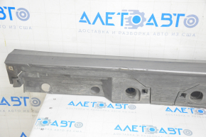 Left threshold Toyota Camry v70 18-24 LE\XLE, graphite, scratches, crack in fastening