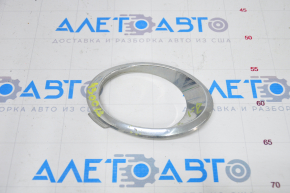 Fog light frame right Ford Fusion mk5 13-16 ring chrome, scratch