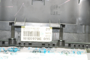 Instrument cluster VW Passat b7 12-15 USA broken mount, scratches