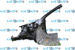Front right quarter VW Passat b7 12-15 USA black, pokes