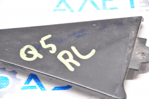 Door trim side triangle rear left Audi Q5 8R 09-17 worn
