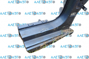 Front right quarter VW Jetta 11-18 USA blue, dent on threshold, bump