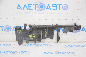 Right radiator deflector VW Jetta 15-18 USA 1.4T, crack, broken mount