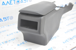 Console central armrest Toyota Camry v70 18-19 leather black, US, scratches, whitened plastic