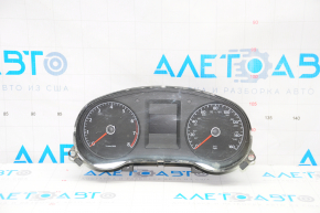 Instrument cluster VW Jetta 11-18 USA 2.0T 2.5T 100k, with small display, scratches