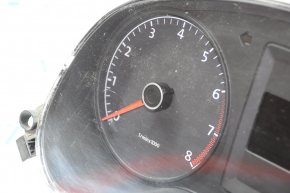 Instrument cluster VW Jetta 11-18 USA 2.0T 2.5T 100k, with small display, scratches