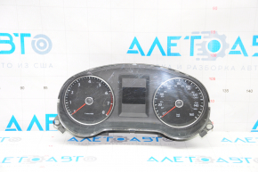 Instrument cluster VW Jetta 11-18 USA 1.4T 1.8T 2.0 with small display, scratches