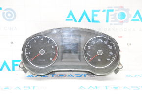 Instrument cluster VW Jetta 11-18 USA 1.4T 1.8T 2.0 with small display, scratches