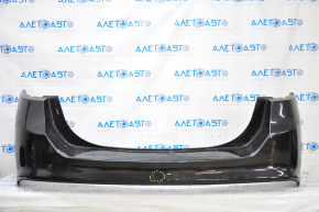 Rear bumper bare Ford Fusion mk5 13-18 black, broken fastener, dented