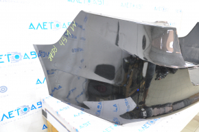 Rear bumper bare Ford Fusion mk5 13-18 black, broken fastener, dented