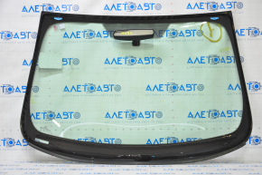 Ford Fusion mk5 13-20 windshield without rain sensor, air on edge, sand, with auto-dimming mirror
