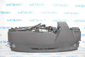 Torpedo front panel with AIRBAG Toyota Camry v70 18-20 black